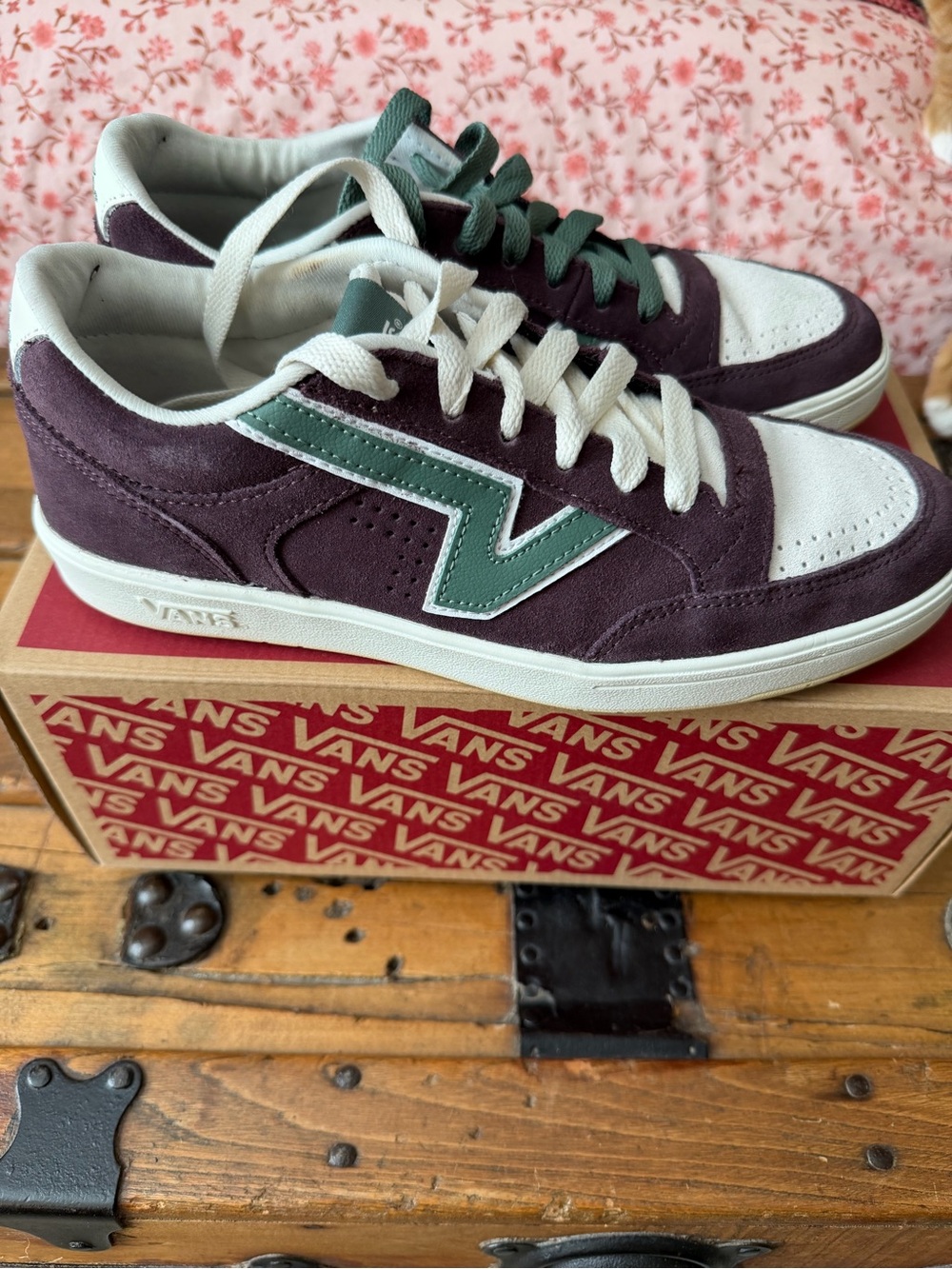 Vans Lowland CC in Retro Club Grape Wine